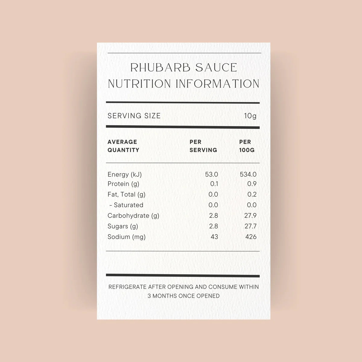 Macadamia and Rhubarb