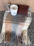 Honey Scarf, Candle and Purse