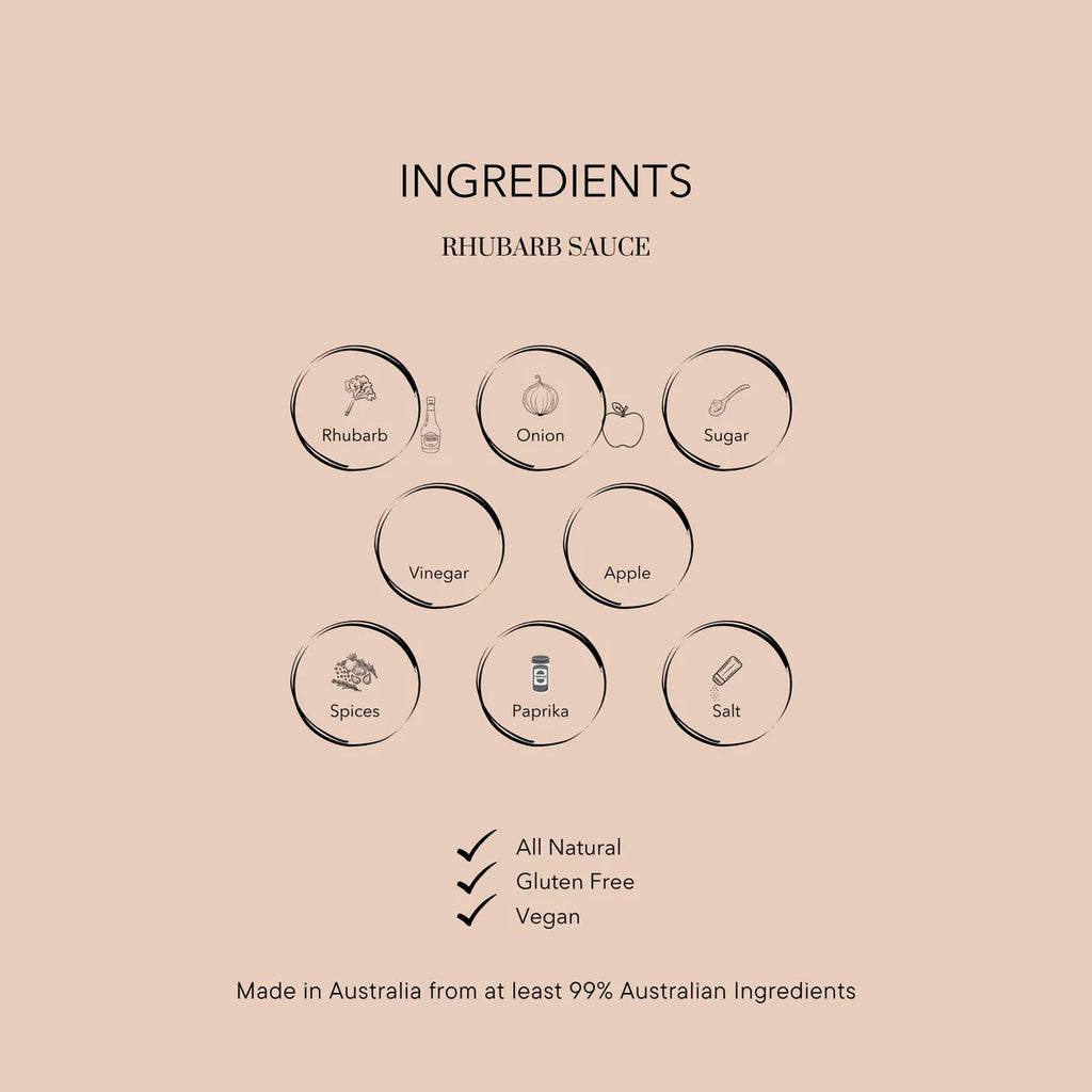Macadamia and Rhubarb