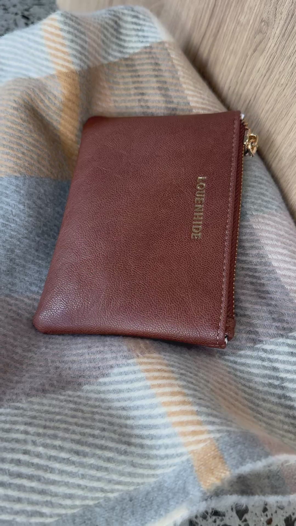 Honey Scarf and Purse