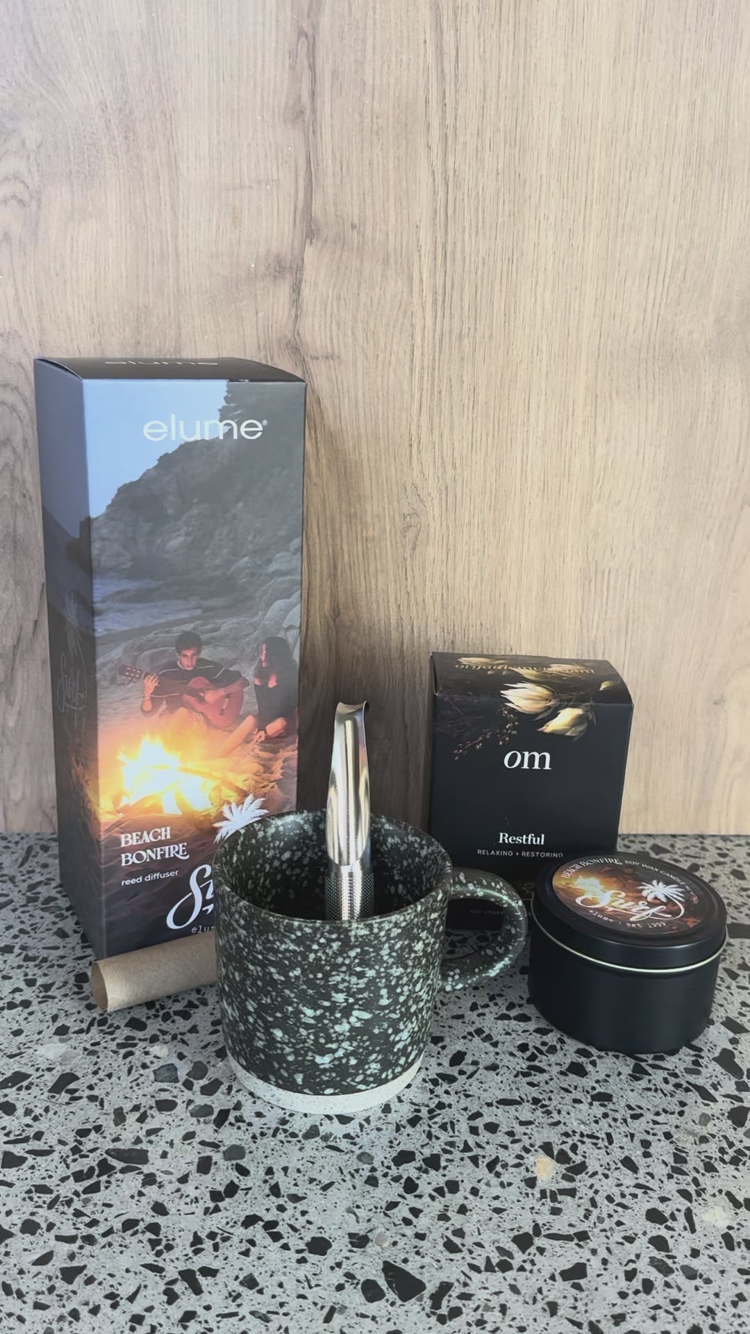 Home - Restful Tea with Surf Reed Diffuser